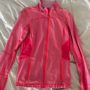 Athletic zip up jacket